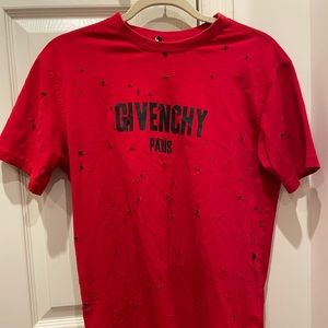 Givenchy  Distressed Tee